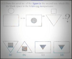 Non verbal intelligence test