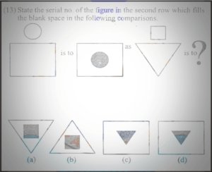 Non verbal intelligence test